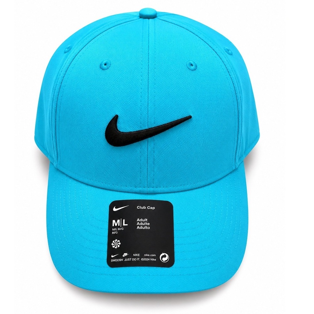 Nike Club Cap Dri-FIT Adult Unisex Training Hat Baltic Blue FB5625-345 M/L NEW